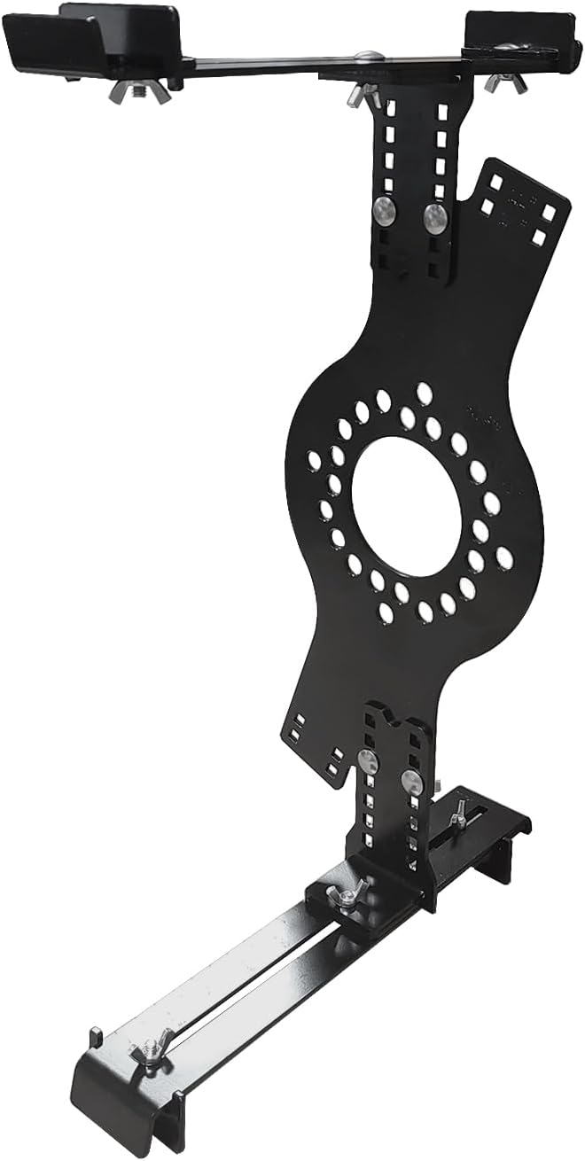 UINIEBOOM 14"-22" Wheel Fitment Simulator Tool, Tire Size Fit Test Measuring Mockup, 4-Lug Pattern Wheel Installation Kits - Image 2
